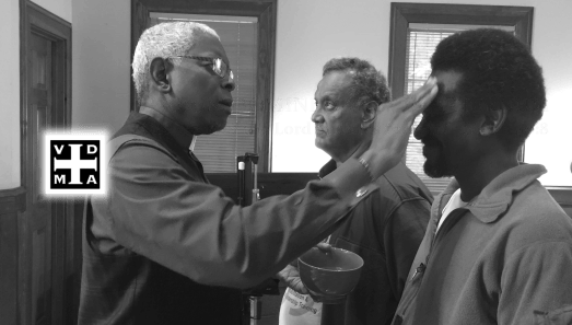 Pastor Belton at Stepping STone Pic for Kairos Network black and white